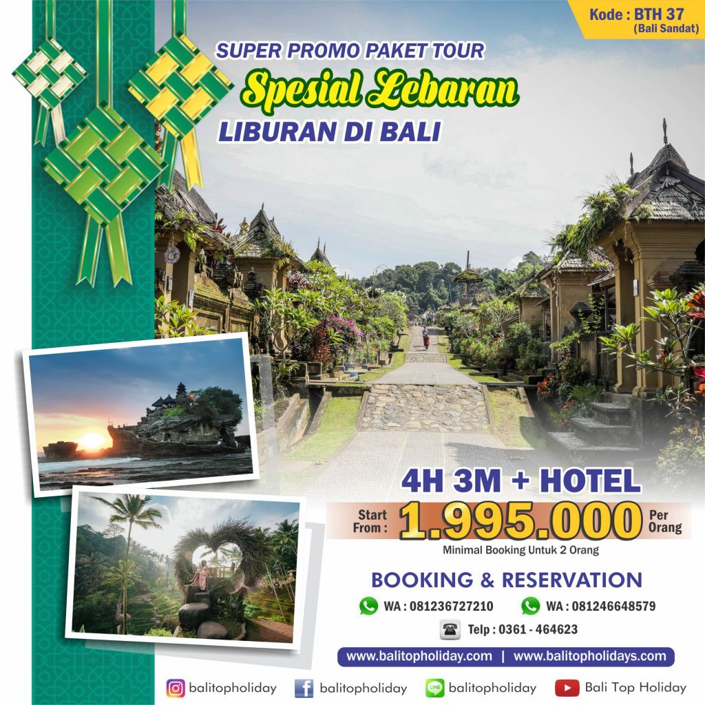 Liburan Lebaran di Bali 2023